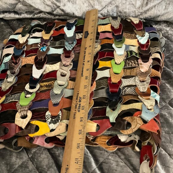 Multicolor Woven Hobo Bag - Picture 5 of 13